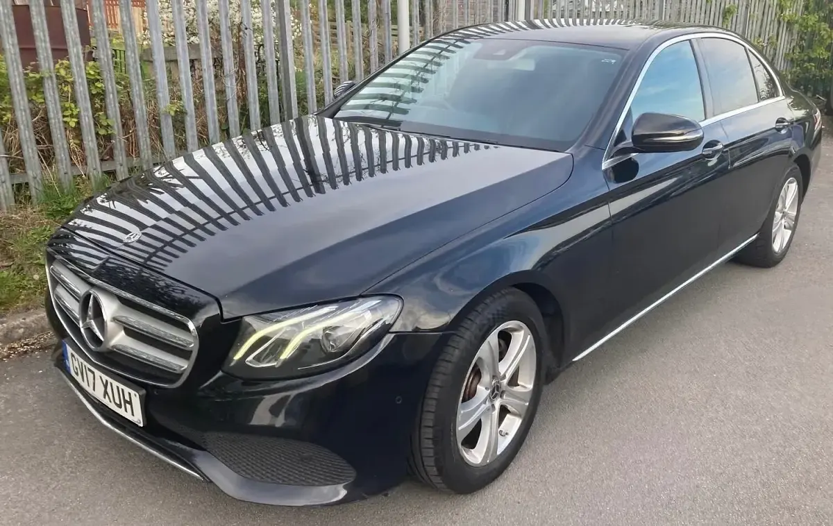 Used Mercedes E220 SE 2017 Black Sedan
