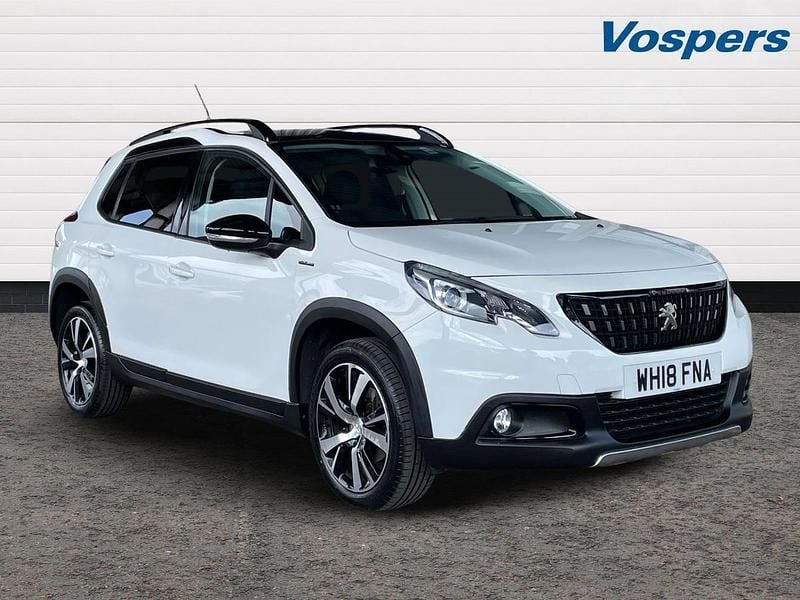 White Used 2018 Peugeot 2008 GT-line SUV | £11,500 (Fair price) - Image 1/3