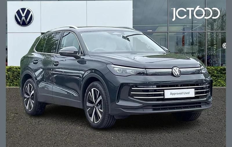 Grey Used 2024 VW Tiguan Elegance SUV | £33,635 (A bit pricey) - Image 1/4