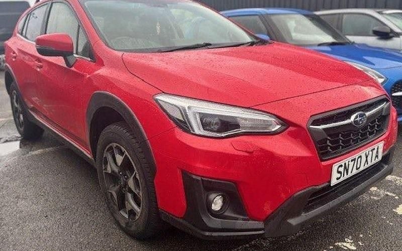 Used Subaru XV 114 HP (83 kW) 2021 Red SUV