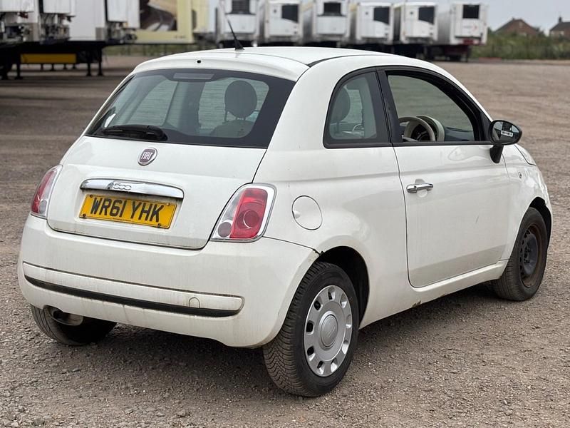 Used Fiat 500 Pop 69 HP (50 kW) 2011 White Hatchback