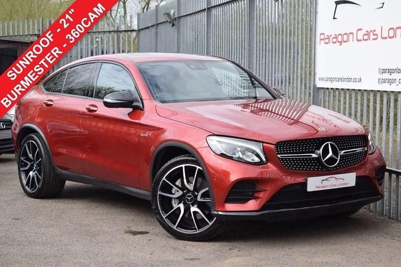 Red Used 2017 Mercedes GLC43 AMG AMG Coupe | £27,749 - Image 1/1
