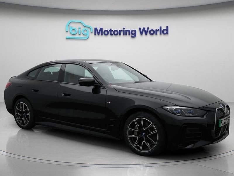 Black Used 2022 BMW i4 M Sport Sedan | £29,000 (Fair price) - Image 1/4