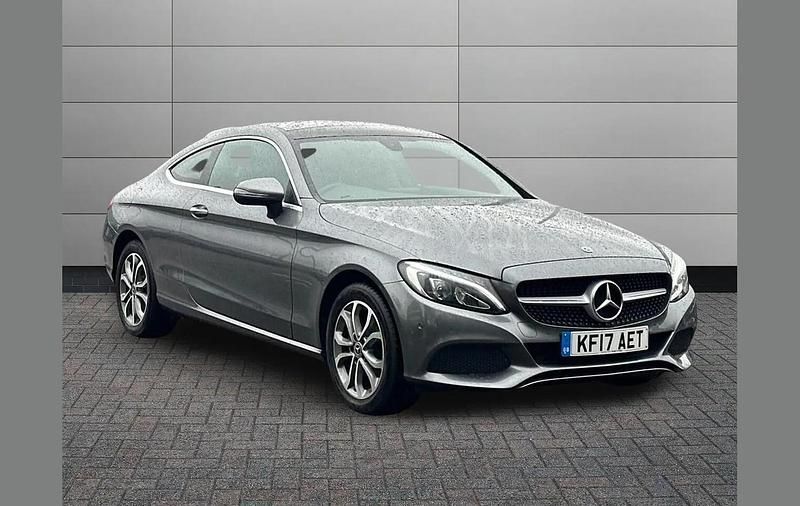 Used Mercedes C200 Premium 184 HP (135 kW) 2017 Grey Coupe