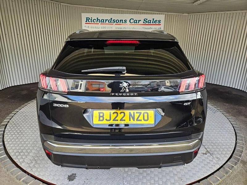 Used Peugeot 3008 GT 130 HP (95 kW) 2022 Black SUV