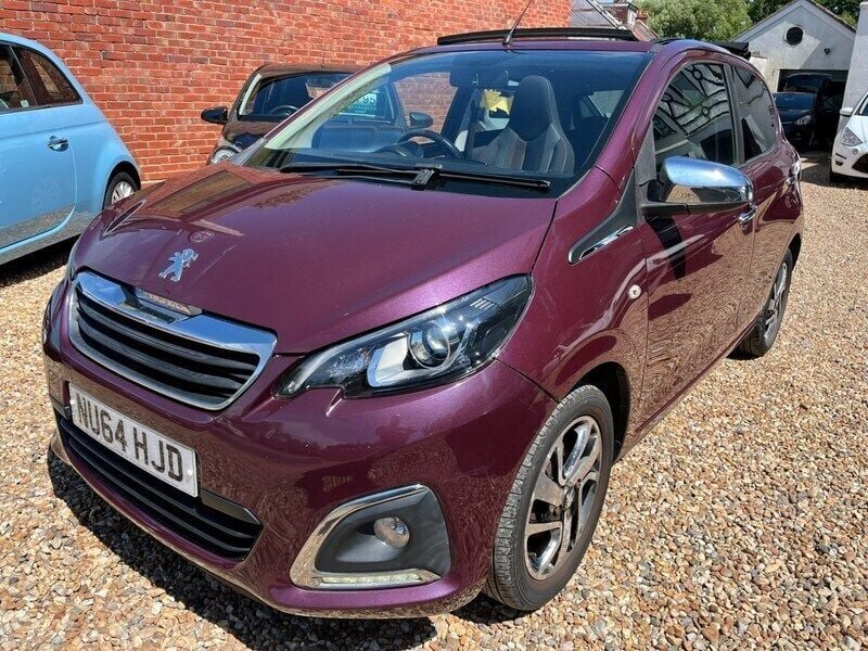 Purple Used 2014 Peugeot 108 Allure Hatchback | £4,295 (Fair price) - Image 1/4