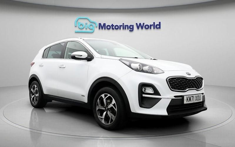 Used Kia Sportage 177 HP (130 kW) 2021 White SUV