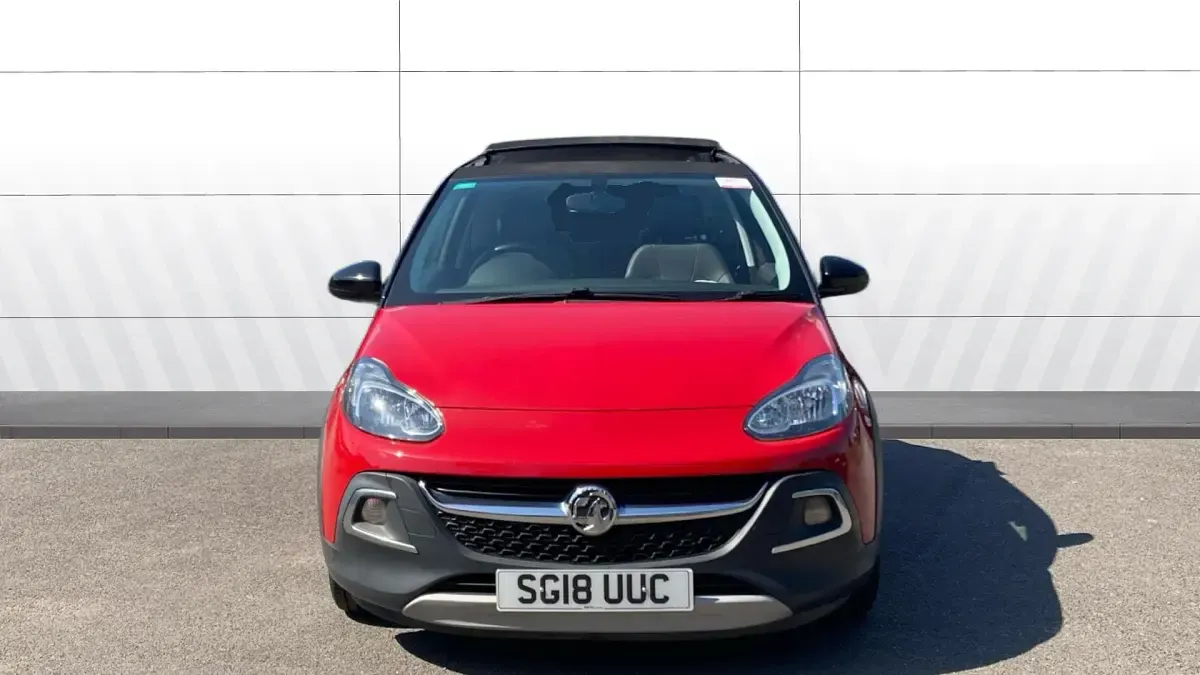 Used Vauxhall Adam Rocks 70 HP (51 kW) 2018 Red Hatchback