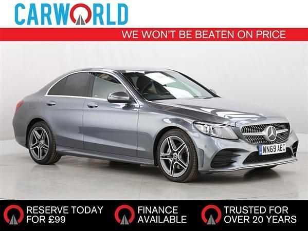 Used 2019 Mercedes C200 AMG line Sedan | £21,240 (Expensive) - Image 1/3