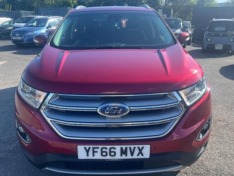 Begagnad Ford Edge Titanium 210 HK (154 kW) 2016 Röd SUV
