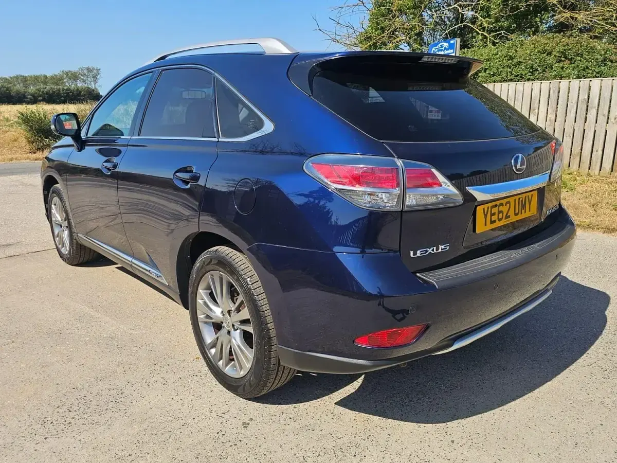 Used Lexus RX450h Luxury Line 2012 Blue SUV