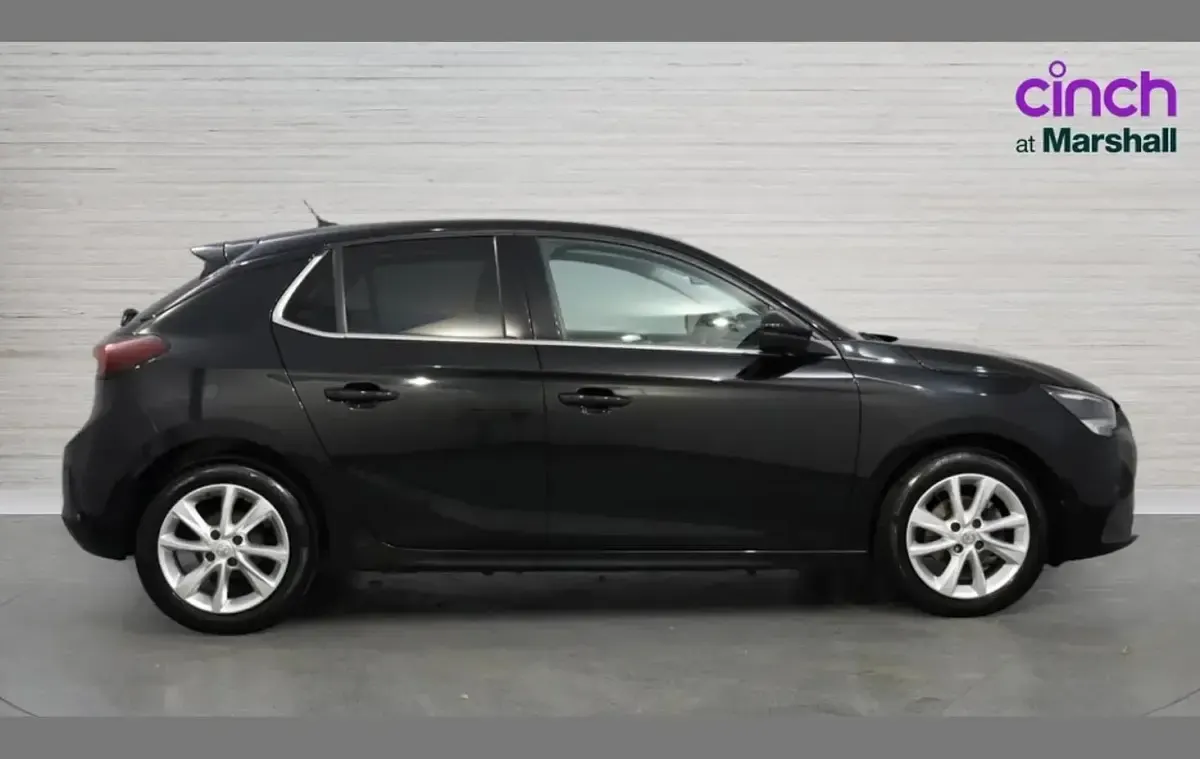Used Vauxhall Corsa Elite 75 HP (55 kW) 2021 Black Hatchback