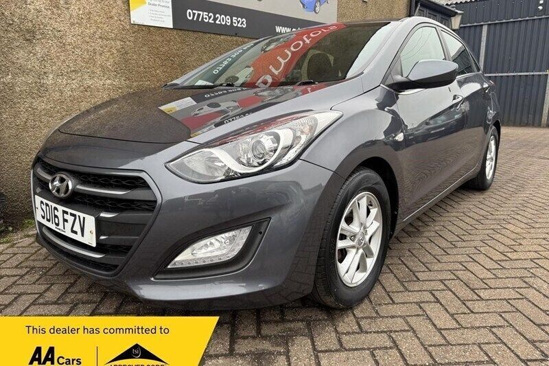 Grey Used 2016 Hyundai i30 SE Hatchback | £5,695 (Fair price) - Image 1/1