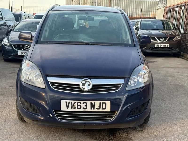 Used Vauxhall Zafira 2014 Blue MPV