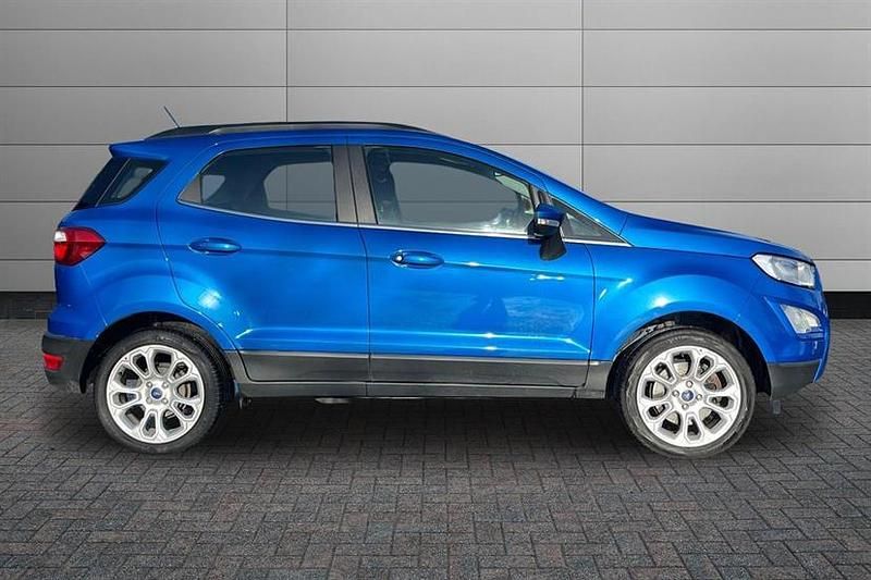 Used Ford Ecosport Titanium 125 HP (91 kW) 2022 Desert island blue SUV