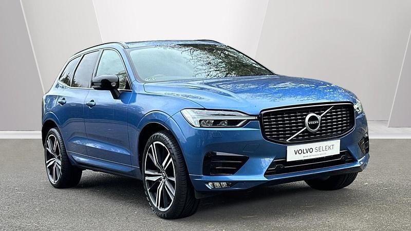 Blue Used 2021 Volvo XC60 R-Design Pro SUV | £28,990 (Good price) - Image 1/4