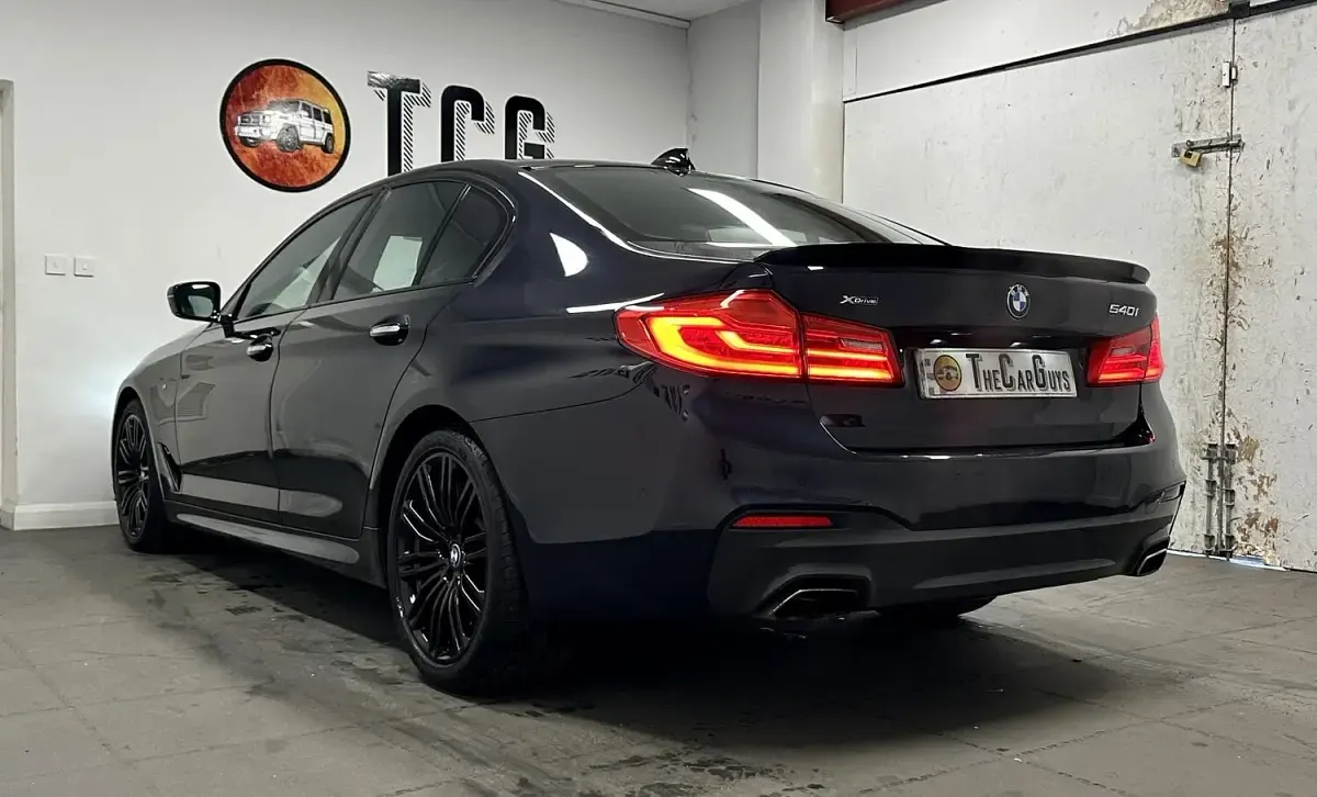 Used BMW 540 M Sport 2017 Black Sedan