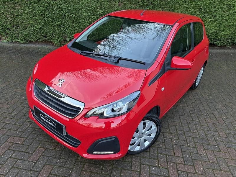 Used Peugeot 108 Active 68 HP (50 kW) 2017 Red Hatchback