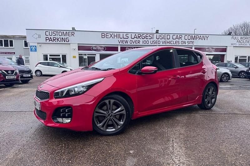 Used Kia Ceed GT-Line 2018 Red Hatchback