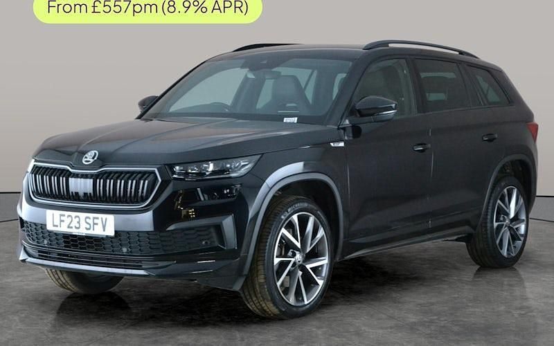 Used Skoda Kodiaq SportLine 150 HP (110 kW) 2023 Black SUV