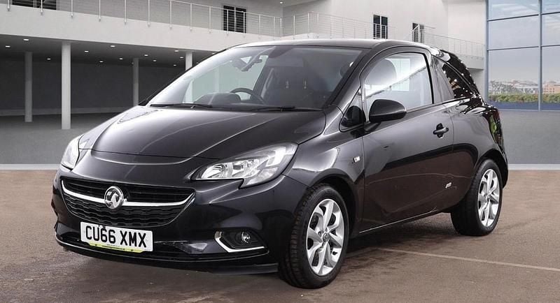 Used Vauxhall Corsa Sportive 95 HP (69 kW) 2016 Black Hatchback