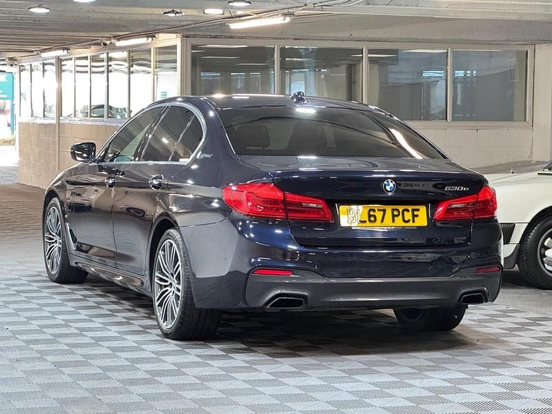 Used BMW 530e M Sport 2018 Black Sedan