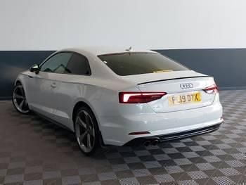 Used Audi A5 Black Edition 190 HP (139 kW) 2019 White Coupe