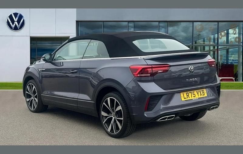 Used VW T-Roc Cabriolet R-line 150 HP (110 kW) 2025 Grey Cabriolet