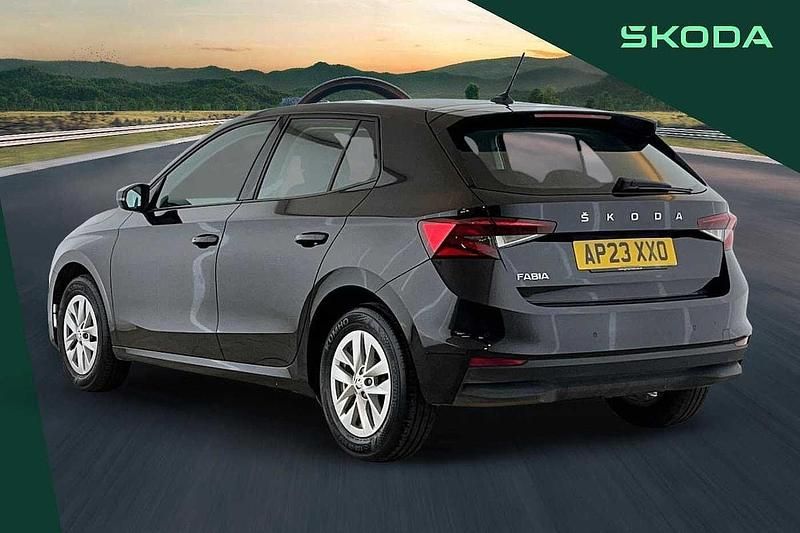 Used Skoda Fabia Comfort 80 HP (58 kW) 2023 Black Hatchback