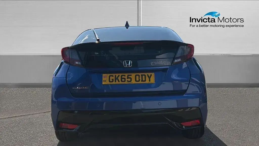 Używany Honda Civic SR 120 KM (88 kW) 2015 Niebieski Hatchback