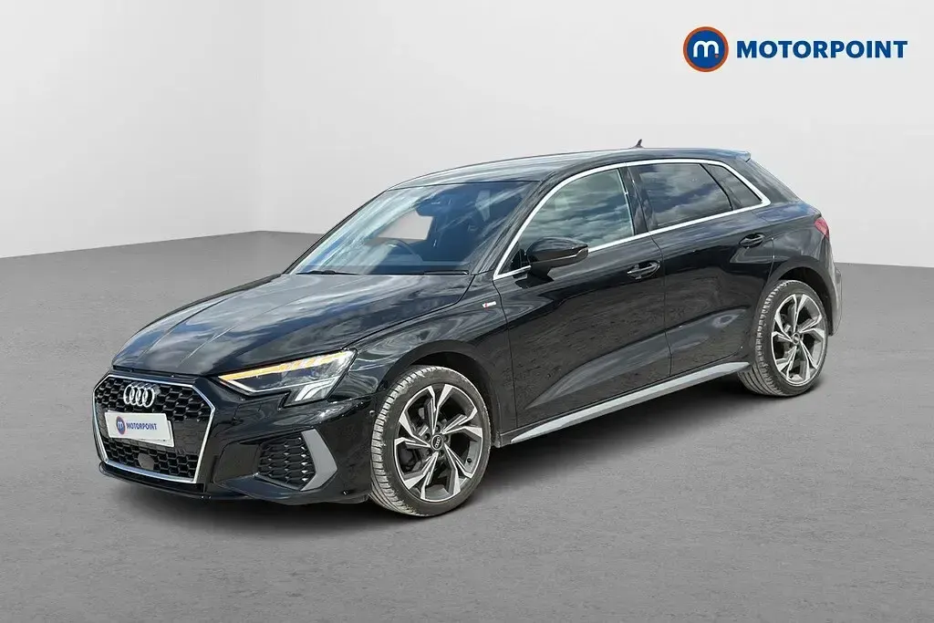 Used Audi A3 S-Line 2023 Black Sedan