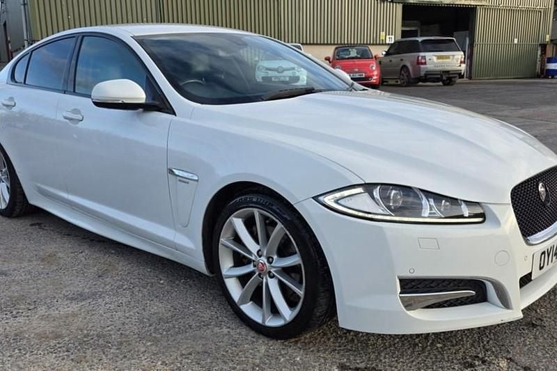 White Used 2014 Jaguar XF R-Sport Sedan | £5,995 (Fair price) - Image 1/1