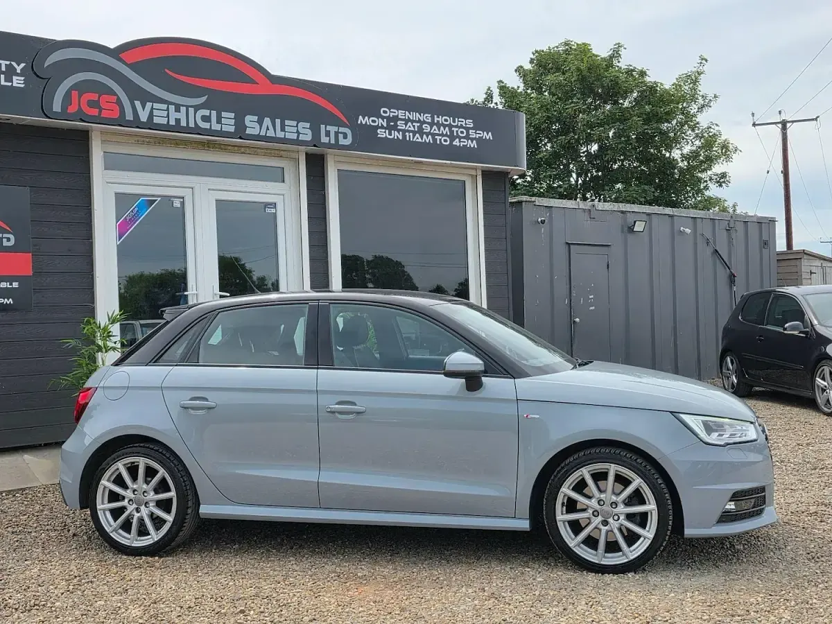 Used Audi A1 Sportback S-Line 125 HP (91 kW) 2018 Grey Hatchback