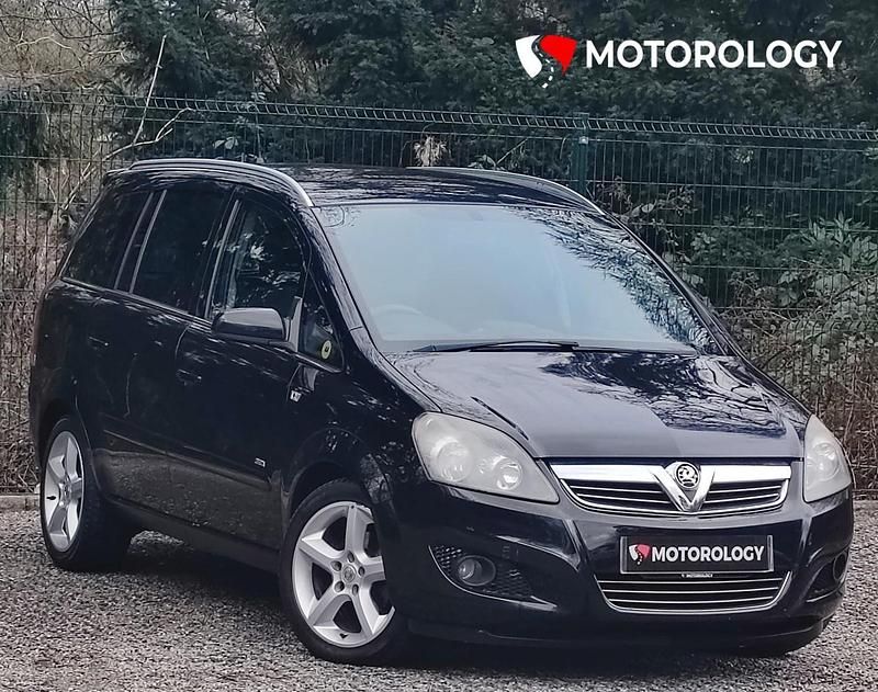 Used Vauxhall Zafira SRi 140 HP (102 kW) 2009 Black MPV