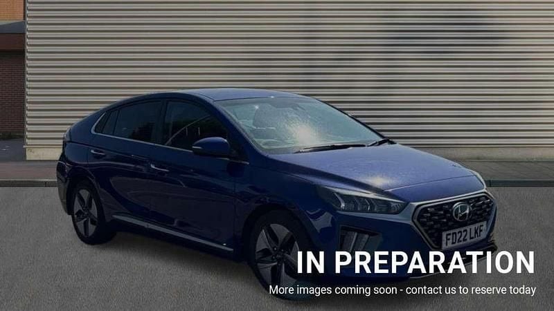 Blue Used 2022 Hyundai Ioniq Premium SE Sedan | £16,764 (Fair price) - Image 1/4