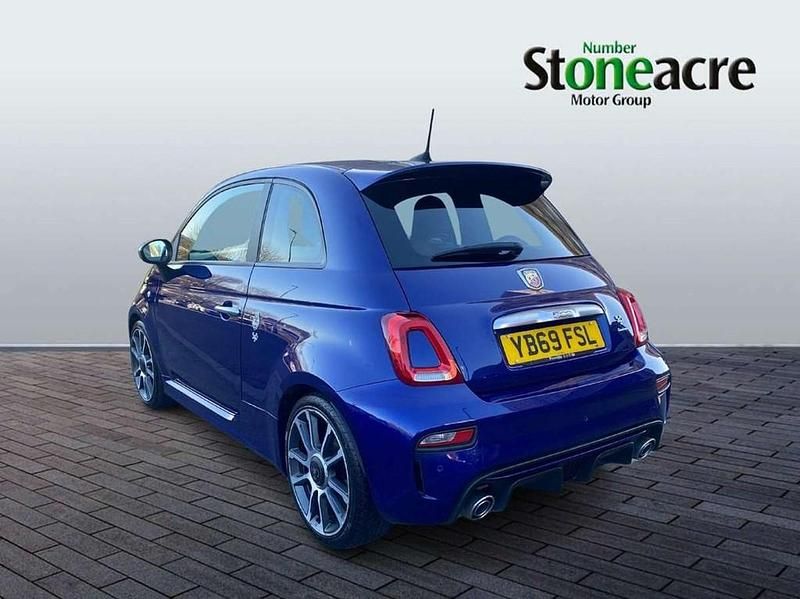 Used Abarth 595 70th Anniversary 165 HP (121 kW) 2020 Blue Hatchback
