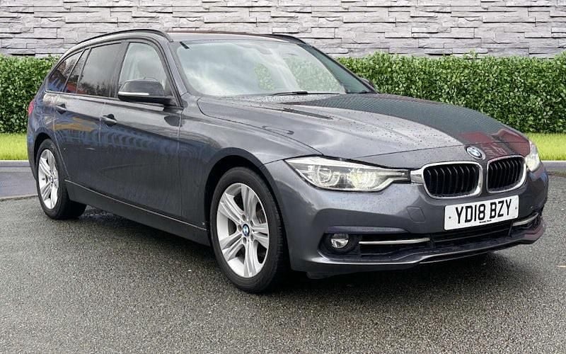 Grey Used 2018 BMW 318 Sport Line Estate | £7,500 (Good price) - Image 1/3