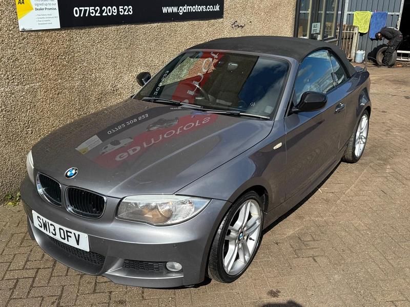 Used BMW 118 Cabriolet Sport Line 2013 Grey Cabriolet