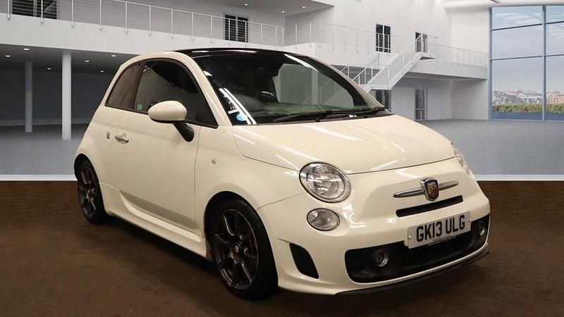 White Used 2013 Abarth 500 Hatchback | £5,995 (Fair price) - Image 1/4