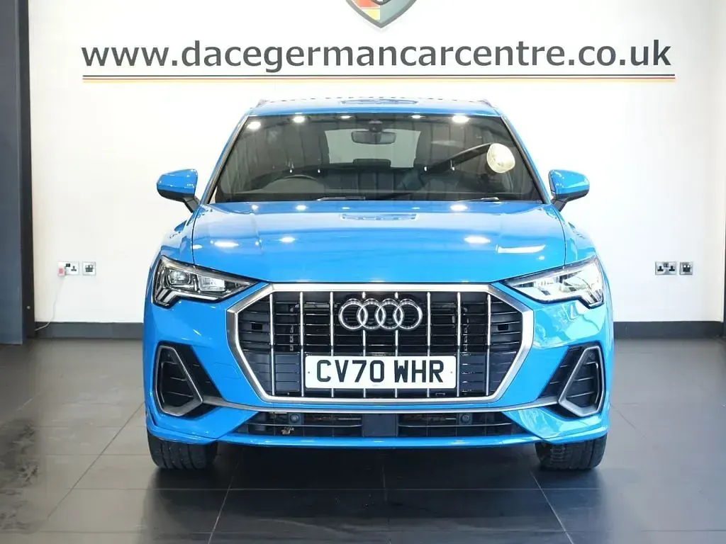 Used Audi Q3 S-Line 150 HP (110 kW) 2020 Blue SUV