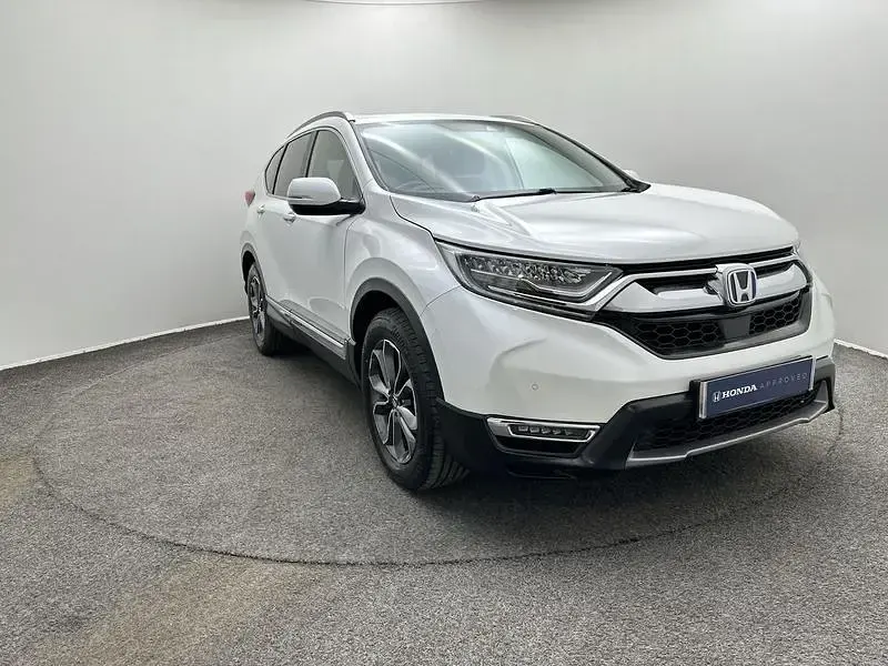Used Honda CR-V Hybrid 2021 White SUV