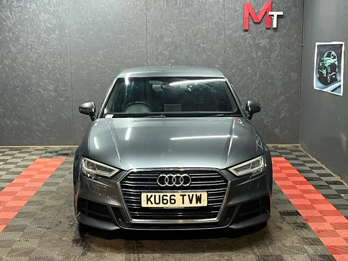 Used Audi A3 S-Line 150 HP (110 kW) 2016 Grey Sedan