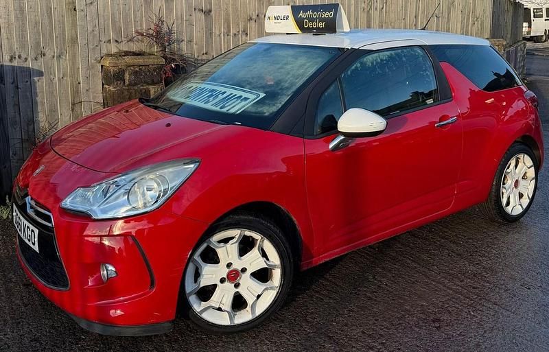 Red Used 2011 Citroën DS3 Hatchback | £1,295 (Good price) - Image 1/4