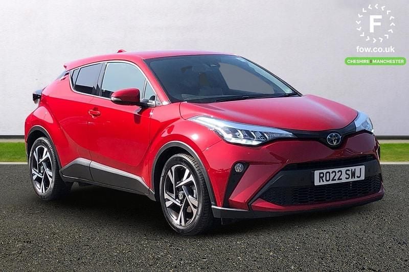 Red Used 2022 Toyota C-HR Design SUV | £19,799 (Good price) - Image 1/3
