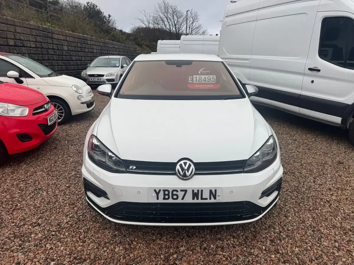 Used VW Golf VII R 310 HP (228 kW) 2017 White Hatchback