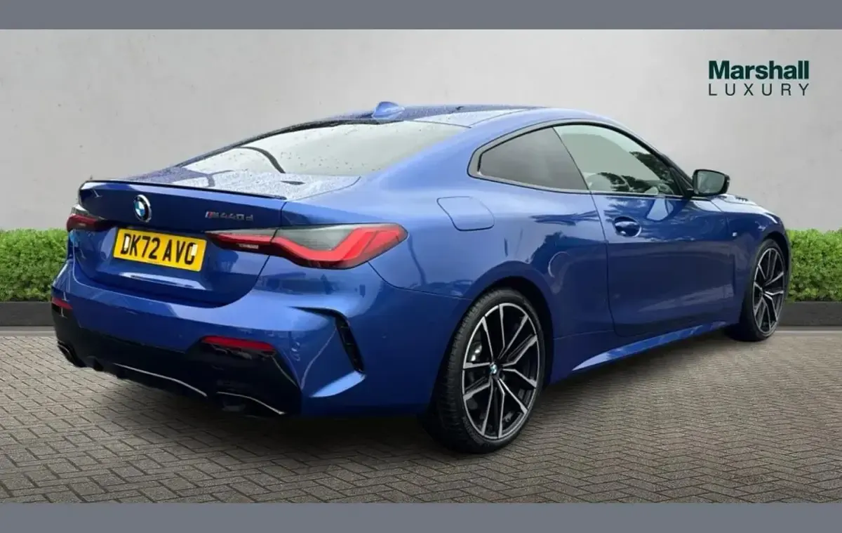Used BMW M440 Comfort Edition 340 HP (250 kW) 2022 Blue Sedan