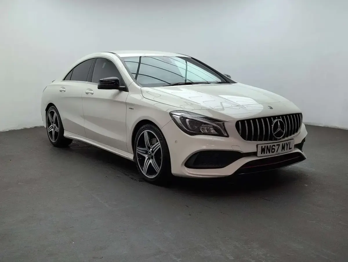 Used Mercedes CLA250 AMG 2017 White Coupe