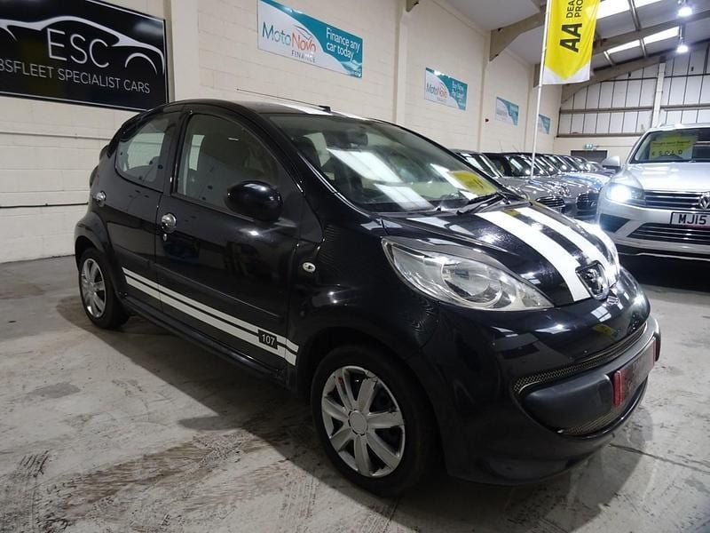 Black Used 2008 Peugeot 107 Hatchback | £850 (Super price) - Image 1/4