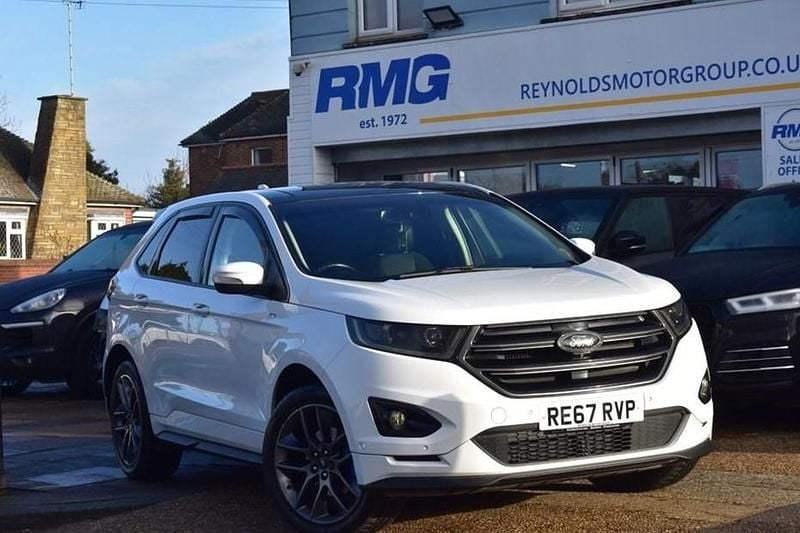 White Used 2017 Ford Edge ST-Line SUV | £9,999 (Good price) - Image 1/1