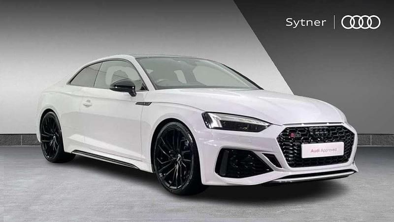 White Used 2021 Audi RS5 Design Coupe | £48,000 (A bit pricey) - Image 1/4